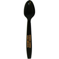 Extra Heavy Duty Black Plastic Spoon